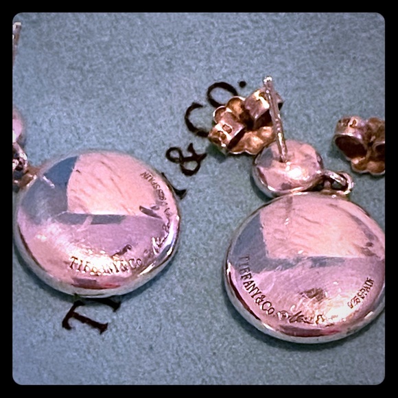 Tiffany & Co. Jewelry - 🦋. AUTHENTIC TIFFANY’S DISC EARRINGS 🦋